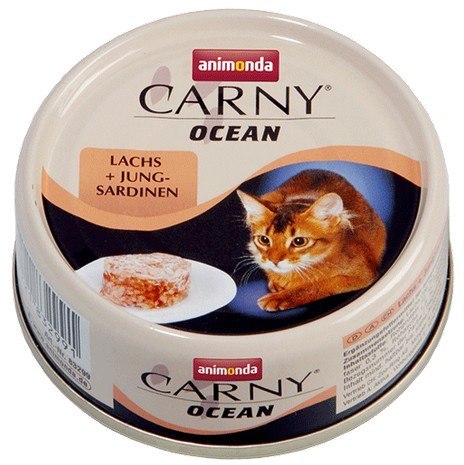 Animonda Carny Ocean łosoś i sardynki 80g Animonda Carny Ocean łosoś i sardynki 80g
