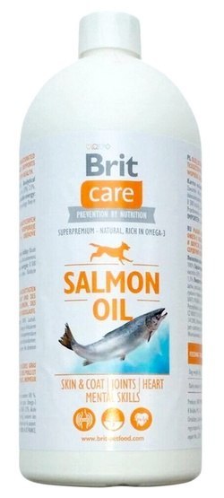 Brit Care Salmon Oil (100% olej z łososia) 1000 ml Brit Care Salmon Oil (100% olej z łososia) 1000 ml
