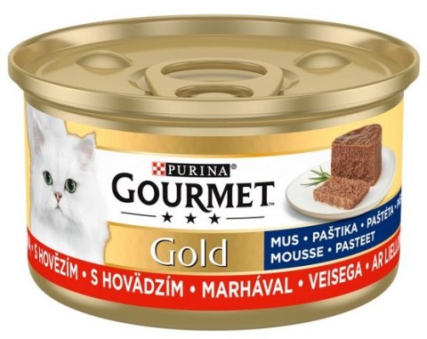 Gourmet Gold Mus z Wołowiną 85g Gourmet Gold Mus z Wołowiną 85g