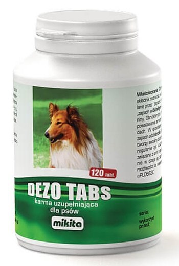 Mikita Dezotabs 120 tabletek - neutralizuje zapachy Mikita Dezotabs 120 tabletek - neutralizuje zapachy