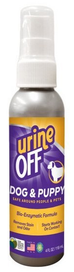 Urine Off Dog & Puppy Odor & Stain Remover - do usuwania plam moczu 118ml Urine Off Dog & Puppy Odor & Stain Remover - do usuwania plam moczu 118ml