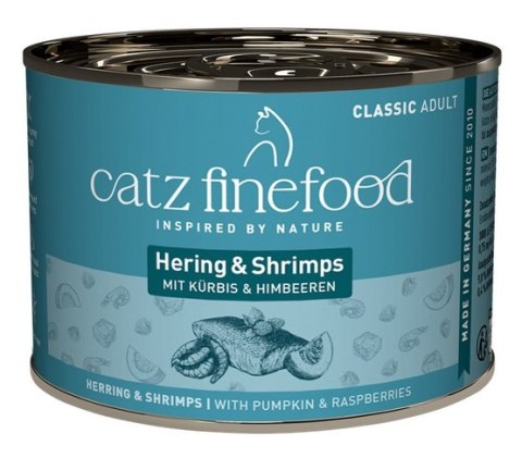 Catz Finefood Classic N.13 Śledź i Krewetki puszka 200g
