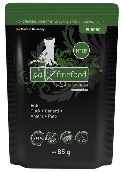 Catz Finefood Pure (Purrrr N.115) Kaczka saszetka 85g
