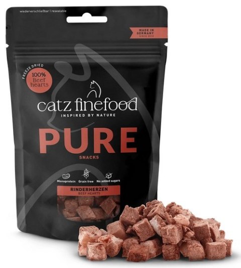 Catz Finefood Pure (Purrrrly N.105) Serca wołowe 35g