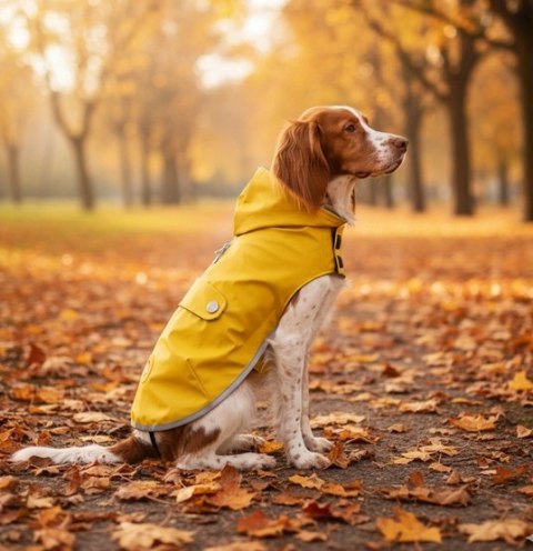 Zolux Kurtka Płaszcz wodoodporna Saint Malo R.55 żółta
