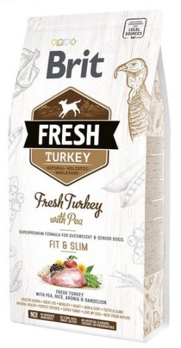 Brit Fresh Dog Adult Light Turkey & Pea 2,5kg