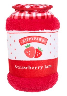 ZippyPaws Pluszowa norka bungee dla psa Dżem truskawkowy [ZP1113]