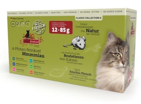 Catz Finefood Classic Collection II saszetki multipack N.15-25 12x85g Catz Finefood Classic Collection II saszetki multipack N.15-25 12x85g