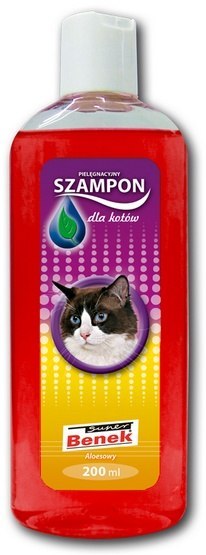 Certech Szampon pielęgnacyjny dla kotów z aloesem 200ml Certech Szampon pielęgnacyjny dla kotów z aloesem 200ml