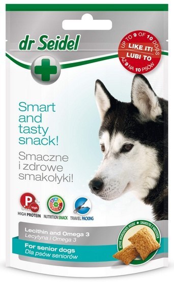 Dr Seidel Smakołyki dla psów seniorów 90g Dr Seidel Smakołyki dla psów seniorów 90g