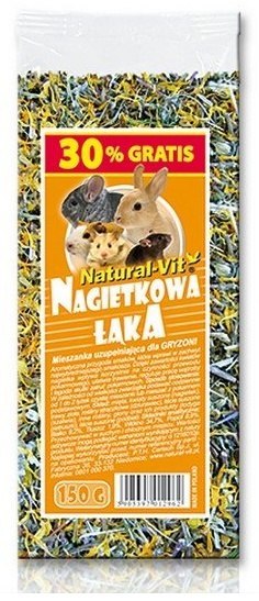 Natural-Vit Nagietkowa Łąka mieszanka dla gryzoni 150g Natural-Vit Nagietkowa Łąka mieszanka dla gryzoni 150g