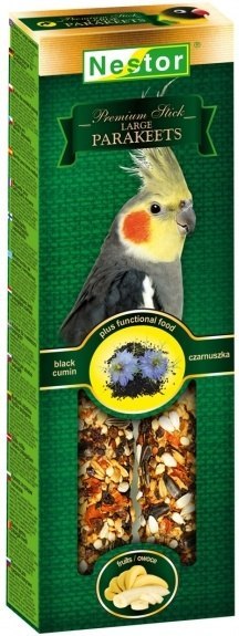 Nestor Kolba Papuga średnia Premium 2szt Nestor Kolba Papuga średnia Premium 2szt