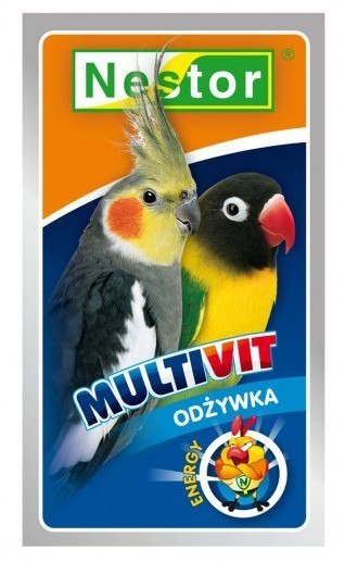 Nestor Odżywka dla średnich papug Multivit Nestor Odżywka dla średnich papug Multivit