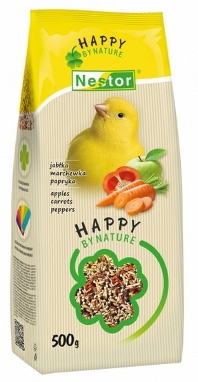Nestor Pokarm Kanarek papryka, owoce, marchew 700ml Nestor Pokarm Kanarek papryka, owoce, marchew 700ml