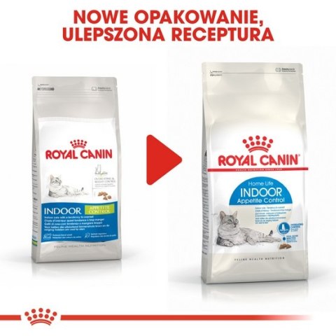 Royal Canin Indoor Apetite Control karma sucha dla kotów dorosłych, przebywających w domu, domagających się jedzenia 2kg Royal Canin Indoor Apetite Control karma sucha dla kotów dorosłych, przebywających w domu, domagających się jedzenia 2kg