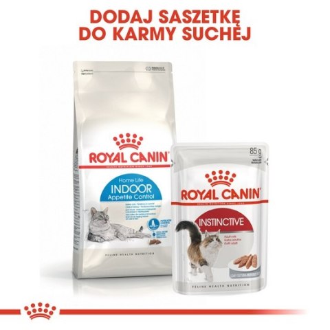 Royal Canin Indoor Apetite Control karma sucha dla kotów dorosłych, przebywających w domu, domagających się jedzenia 2kg Royal Canin Indoor Apetite Control karma sucha dla kotów dorosłych, przebywających w domu, domagających się jedzenia 2kg