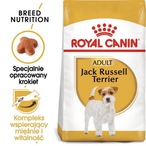 Royal Canin Jack Russell Terrier Adult karma sucha dla psów dorosłych rasy jack russell terrier 1,5kg Royal Canin Jack Russell Terrier Adult karma sucha dla psów dorosłych rasy jack russell terrier 1,5kg