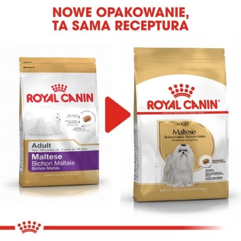Royal Canin Maltese Adult karma sucha dla psów dorosłych rasy maltańczyk 1,5kg Royal Canin Maltese Adult karma sucha dla psów dorosłych rasy maltańczyk 1,5kg