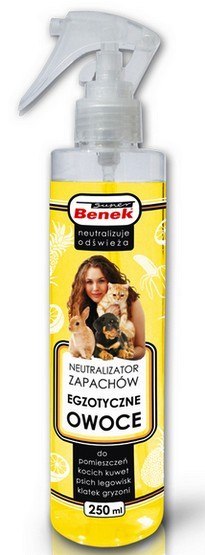 Super Benek Neutralizator Spray - Egzotyczne owoce 250ml Super Benek Neutralizator Spray - Egzotyczne owoce 250ml