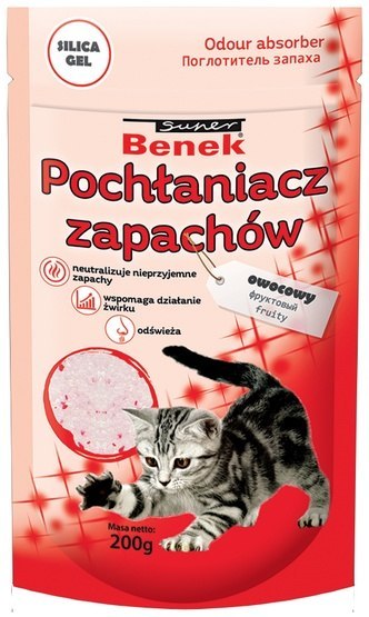 Super Benek Pochłaniacz zapachów - owocowy 200g Super Benek Pochłaniacz zapachów - owocowy 200g