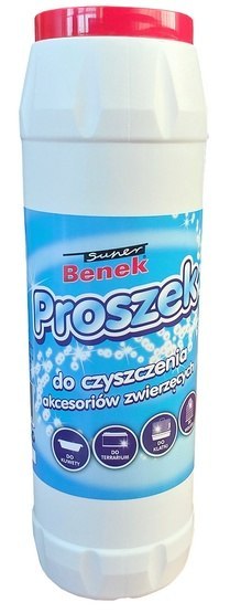 Super Benek Proszek do czyszczenia akcesoriów zwierzęcych (kuwet) 375g Super Benek Proszek do czyszczenia akcesoriów zwierzęcych (kuwet) 375g