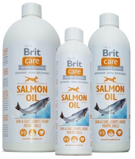 Brit Care Salmon Oil (100% olej z łososia) 250ml Brit Care Salmon Oil (100% olej z łososia) 250ml