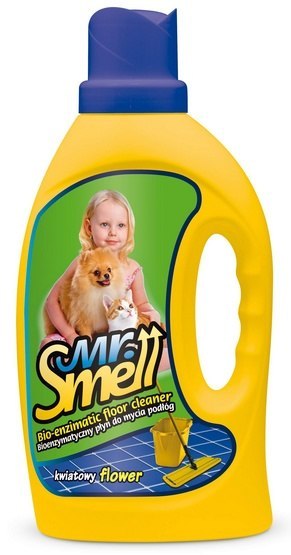 DermaPharm Mr. Smell Płyn do mycia podłóg kwiatowy 1L DermaPharm Mr. Smell Płyn do mycia podłóg kwiatowy 1L