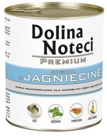 Dolina Noteci Premium Pies Jagnięcina puszka 400g Dolina Noteci Premium Pies Jagnięcina puszka 400g