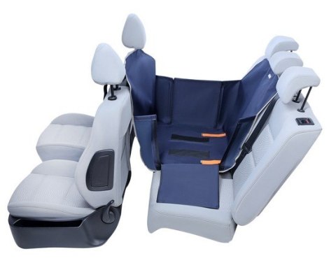 Kardiff Anti Slip Mini 1/2 Mata samochodowa na połowę tylnego fotela granatowa Kardiff Anti Slip Mini 1/2 Mata samochodowa na połowę tylnego fotela granatowa