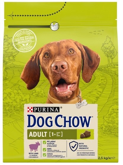 Purina Dog Chow Adult Jagnięcina 2,5kg Purina Dog Chow Adult Jagnięcina 2,5kg