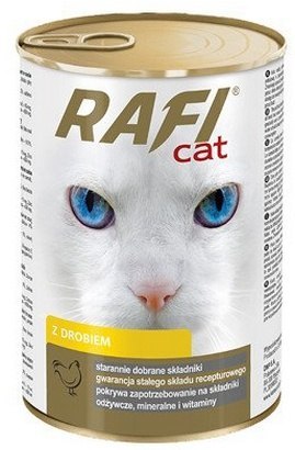 Rafi Kot Drób w sosie 415g Rafi Kot Drób w sosie 415g