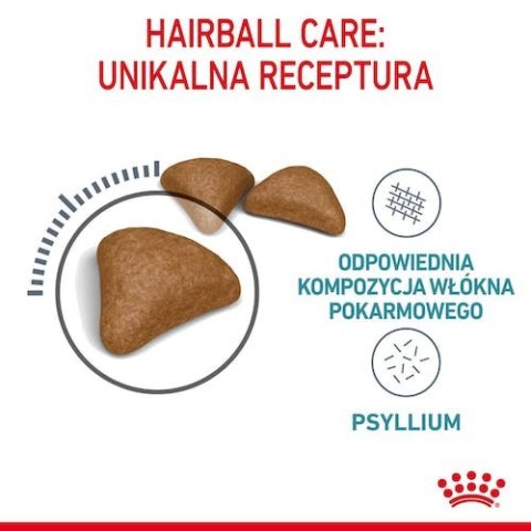 Royal Canin Hairball Care karma sucha dla kotów dorosłych, eliminacja kul włosowych 2kg Royal Canin Hairball Care karma sucha dla kotów dorosłych, eliminacja kul włosowych 2kg