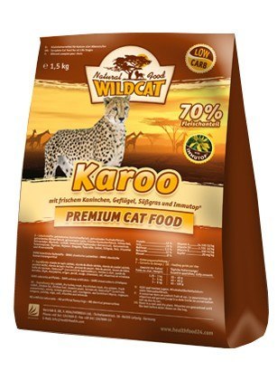 Wildcat Karoo - królik i drób 500g Wildcat Karoo - królik i drób 500g