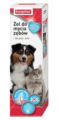 Beaphar Żel do mycia zębów dla psa i kota 100ml Beaphar Żel do mycia zębów dla psa i kota 100ml