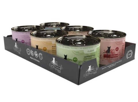 Catz Finefood Classic Collection II puszki multipack N.15-25 6x200g Catz Finefood Classic Collection II puszki multipack N.15-25 6x200g