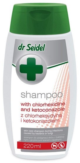 Dr Seidel Szampon z chlorheksydyną i ketokonazolem 220ml Dr Seidel Szampon z chlorheksydyną i ketokonazolem 220ml