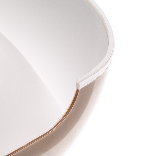 Ferplast Glam Miska Medium beżowa Ferplast Glam Miska Medium beżowa