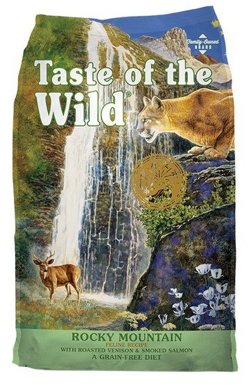 Taste of the Wild Rocky Mountain Feline z dziczyzną i łososiem 2kg Taste of the Wild Rocky Mountain Feline z dziczyzną i łososiem 2kg