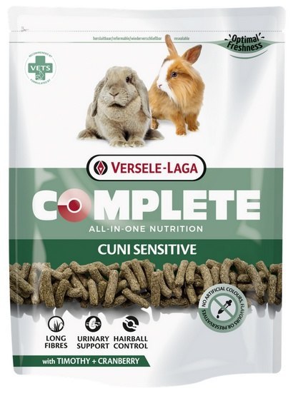 Versele-Laga Cuni Adult Sensitive Complete pokarm dla królika 500g Versele-Laga Cuni Adult Sensitive Complete pokarm dla królika 500g