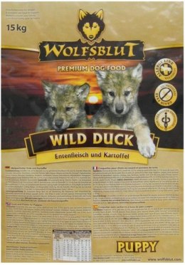 Wolfsblut Dog Wild Duck Puppy - kaczka i bataty 2kg