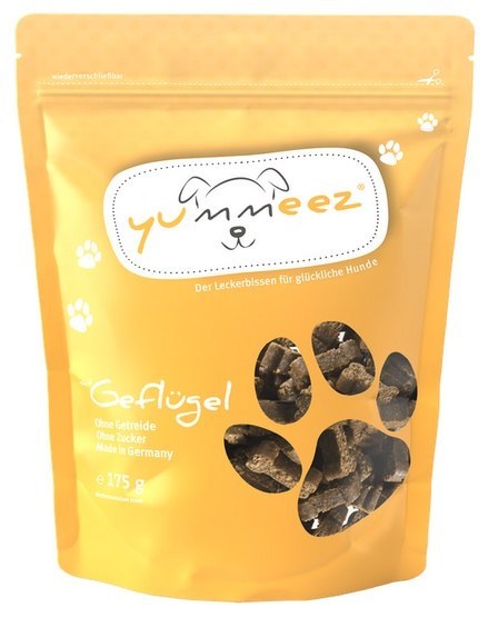 Yummeez bezzbożowe Kosteczki Drobiowe 175g Yummeez bezzbożowe Kosteczki Drobiowe 175g
