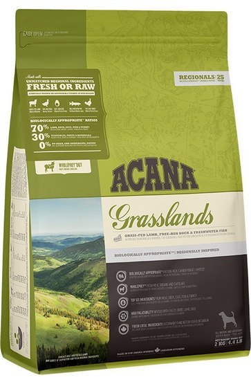 Acana Highest Protein Grasslands Dog 2kg Acana Highest Protein Grasslands Dog 2kg