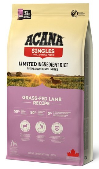 Acana Singles Grass-Fed Lamb 17kg Acana Singles Grass-Fed Lamb 17kg