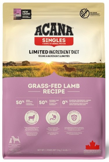 Acana Singles Grass-Fed Lamb 2kg Acana Singles Grass-Fed Lamb 2kg