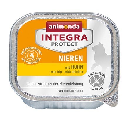 Animonda Integra Protect Nieren dla kota - z kurczakiem tacka 100g Animonda Integra Protect Nieren dla kota - z kurczakiem tacka 100g
