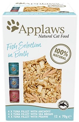 Applaws saszetki dla kota Fish Selection Multi Pack 12x70g Applaws saszetki dla kota Fish Selection Multi Pack 12x70g