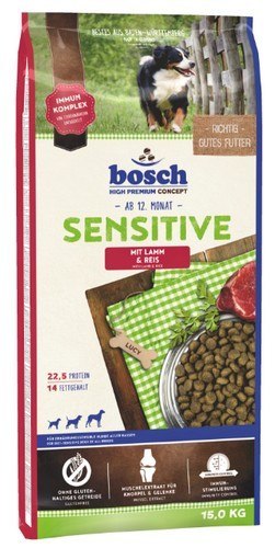 Bosch Sensitive Adult Lamb & Rice 15kg Bosch Sensitive Adult Lamb & Rice 15kg
