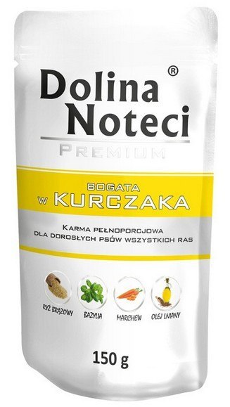 Dolina Noteci Premium Pies Kurczak saszetka 150g Dolina Noteci Premium Pies Kurczak saszetka 150g