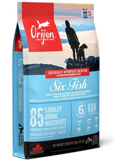 Orijen Adult 6 Fresh Fish 6kg Orijen Adult 6 Fresh Fish 6kg