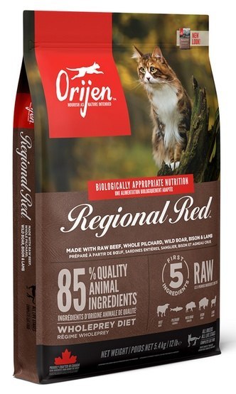 Orijen Regional Red Cat 5,4kg Orijen Regional Red Cat 5,4kg